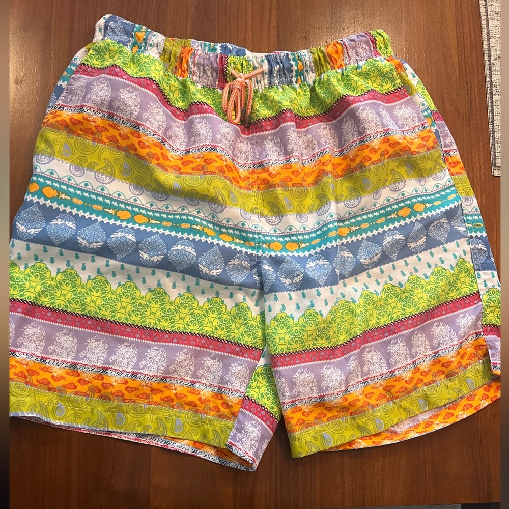 Peter Millar multicolor mens bathing suit
